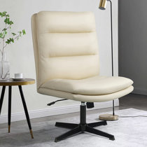 Gray desk chair online no wheels